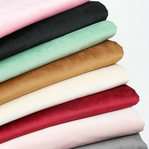 Pannesamt stoff uni farbe - uni,