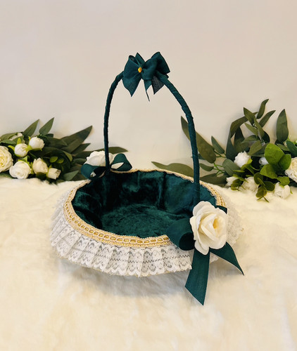 Gastgeschenkkörbchen grün - gastgeschenkkörbchen,